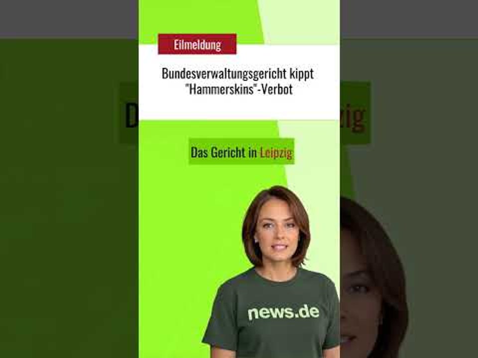 Bundesverwaltungsgericht kippt «Hammerskins»-Verbot