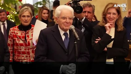 Natale al Quirinale,  Mattarella tra i bambini delle case famiglia
