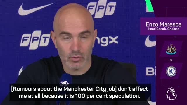 Maresca responds to speculation he will replace Guardiola at City