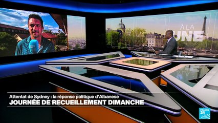 Australie : une journée de recueillement dimanche, une semaine après attentat de Bondi