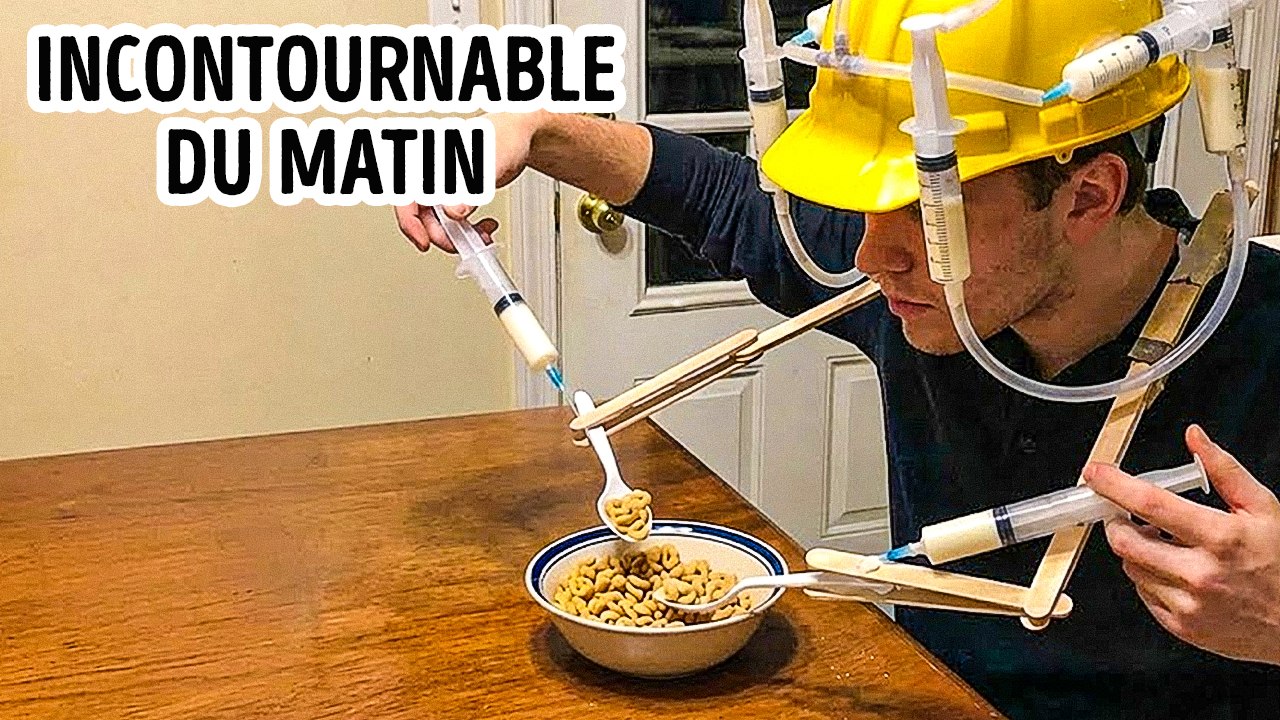 Grue à céréales pour le petit déjeuner et autres inventions dont vous ignoriez avoir besoin