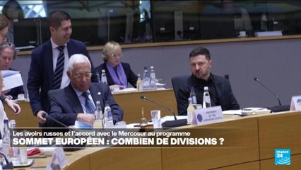 Mercosur, avoirs russes: l'Europe à l'heure des choix