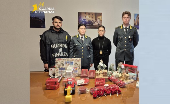 Firenze - Natale sicuro: sequestrati 800mila prodotti non sicuri (19.12.25)