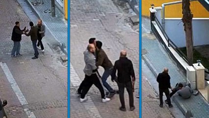 İstanbul’da hurdacıların satırlı kavgası kamerada