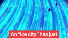 An “ice city” has opened in China.