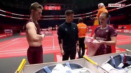 Le replay du 3e match de Gicquel/Delrue - Badminton