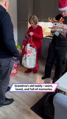 Grandma’s Emotional Reaction to a Christmas Gift From the Past|| Heartsome 💖