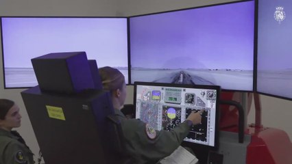 La Princesa Leonor vuela en solitario por primera vez en el Ejército del Aire