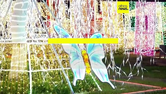 Nigerians marvel at Lagos Christmas lights despite national insecurity