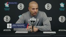 Nets - Fernández : “C'était bien arbitré pour du football, car ce n’était pas du basket”