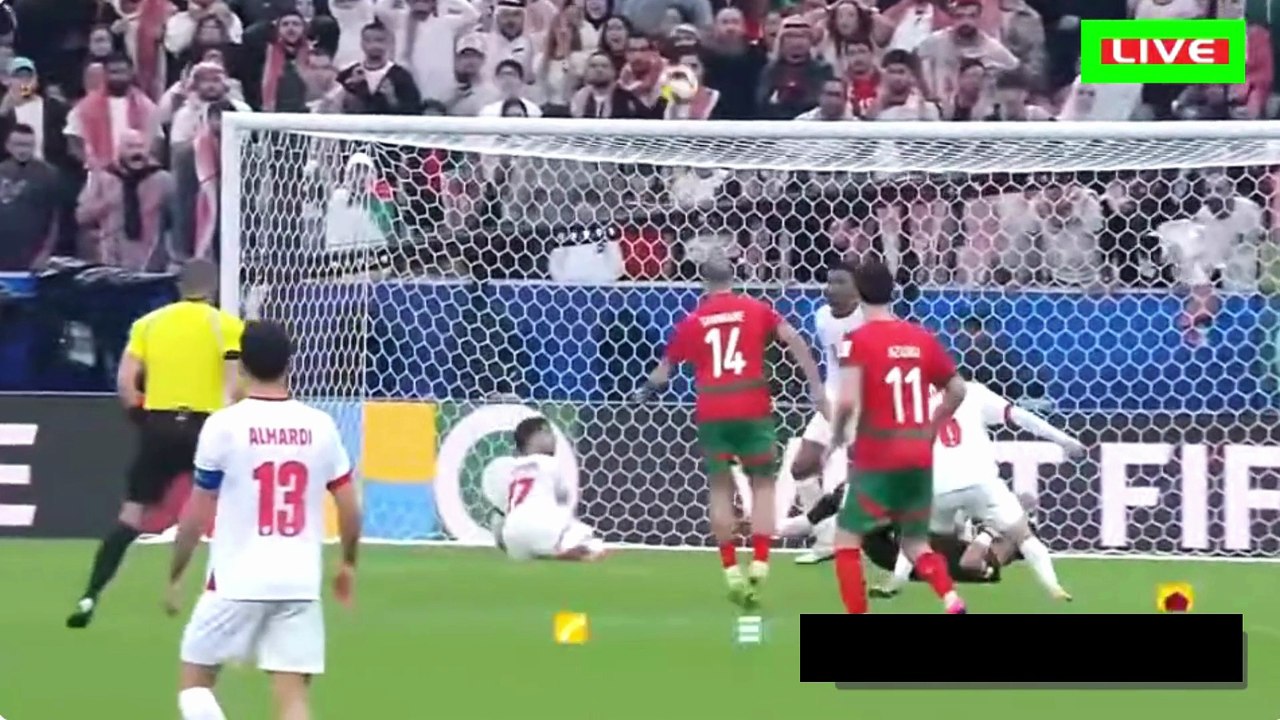 المغرب ضد الاردن.هدف عالمي خيالي من المغرب 10