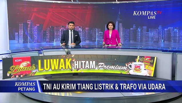 Listrik di Sejumlah Wilayah Aceh Belum Pulih, TNI AU Kirim 20 Tiang Listrik dan 2 Trafo Via Udara