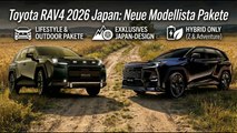 Toyota RAV4 Adventure 2026: Outdoor Package bringt Offroad-Look