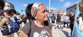 Karina Díaz de la ronda de las Madres denunció agresiones de la CGT