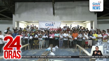 GMA Kapuso Foundation, naghatid ng tulong sa 8,000 nasalanta ng Bagyong Tino sa Dinagat Islands | 24 Oras