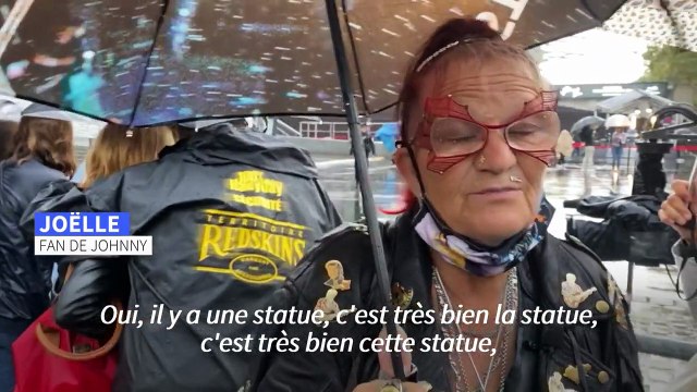 2021 – Johnny Hallyday : le 14 septembre, fans et bikers réunis à l’esplanade de Bercy (AFP)