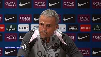 Luis Enrique ne sait pas qui jouera entre Chevalier et Marin