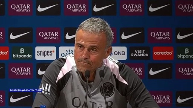 Luis Enrique ne sait pas qui jouera entre Chevalier et Marin