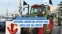 Protestos dos agricultores gregos escalam. Governo fixa limite para apoios