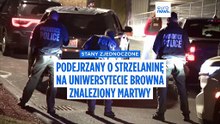 Podejrzany o strzelaninę na Uniwersytecie Browna został znaleziony martwy
