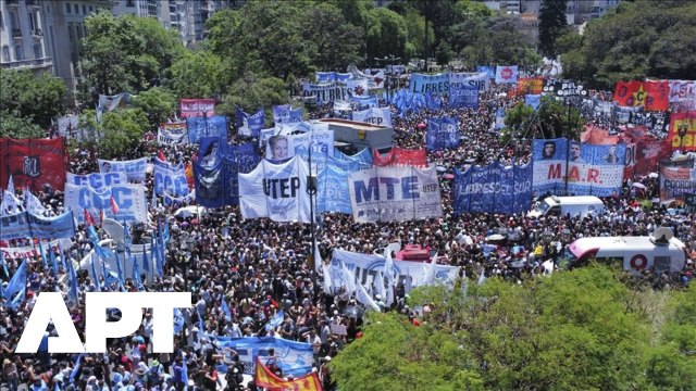 Thousands of Argentine Workers Rally Against President Milei’s Labour Reform | APT