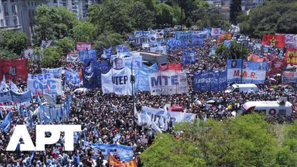 Thousands of Argentine Workers Rally Against President Milei’s Labour Reform | APT