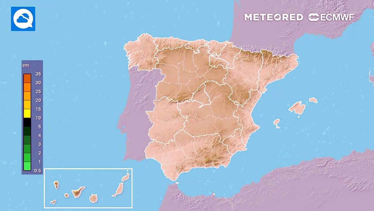 Este fin de semana se esperan nevadas en amplias zonas