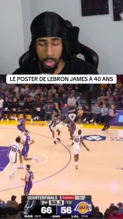 LeBron James est fou ! #basketball