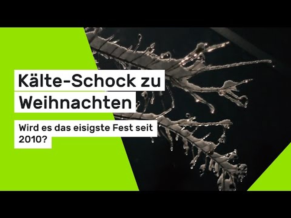 Kälte-Schock zu Weihnachten: Wird es das eisigste Fest seit 2010?