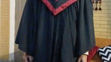 AlhamdUlillah receiving a graduation degree in Software Engineering