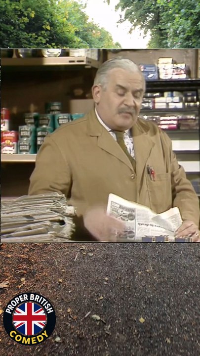 Open All Hours memories 😂