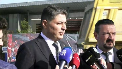 Sadettin Saran'dan İbrahim Hacıosmanoğlu'na nezaket ziyareti