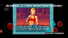 Fatal Fury 3 Hon Fu vs Blue Mary fala de vitória da Blue Mary em português Br