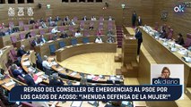 Repaso del conseller de Emergencias al PSOE por los casos de acoso: 