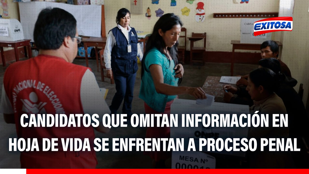 Elecciones 2026: Candidatos que omitan información o mientan en hoja de vida se enfrentan a proceso penal