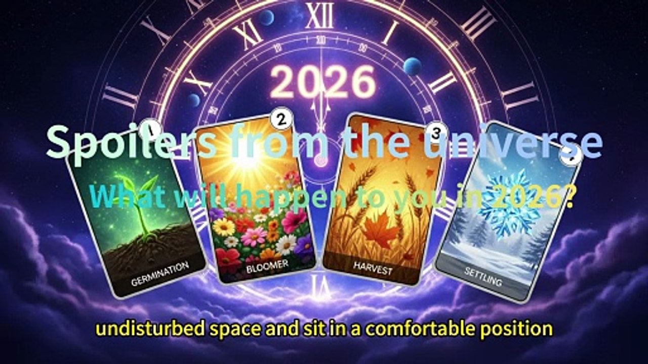 Your 2026 Soul Blueprint 🔮 HUGE SHIFTS Are Coming! Pick A Card Tarot Reading