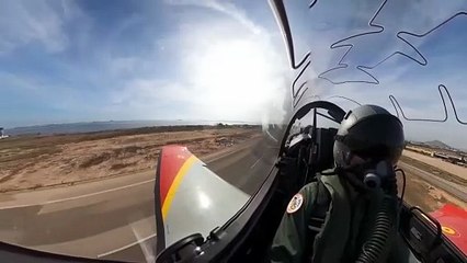 La princesa Leonor realiza la 'suelta', primer vuelo en solitario en la Academia del Aire
