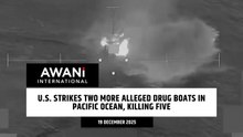 U.S. strikes two more alleged drug boats in Pacific Ocean, killing five