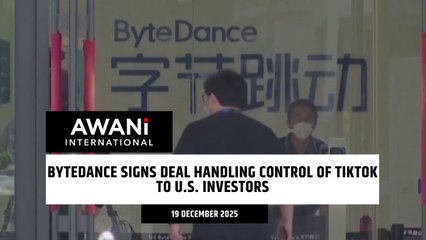 ByteDance signs deal handling control of TikTok to U.S. investors