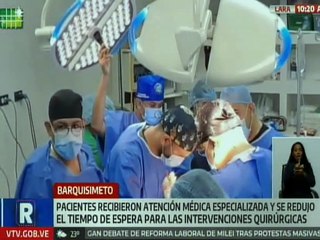 Lara | Más de mil pacientes fueron beneficiados con intervenciones quirúrgicas