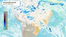 Sexta-feira, 19 de dezembro: Previsão de chuva e nebulosidade entre sexta-feira (19) e domingo (21).
