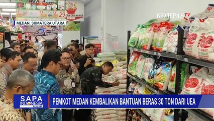 Pemkot Medan Kembalikan Bantuan 30 Ton Beras dari UEA, Bobby Nasution Tanya ke Pusat | SAPA MALAM