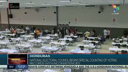 Honduras’ CNE begins special recount of voting records with inconsistencies