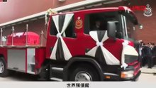 Hong Kong, i funerali del pompiere morto nell'incendio nel complesso residenziale