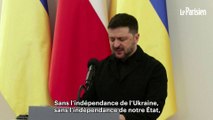 Zelensky affirme que la Russie « viendra inévitablement » en Pologne  si elle vainc l'Ukraine