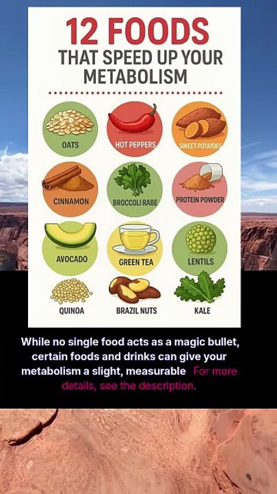 12 foods that speed up your metabolism