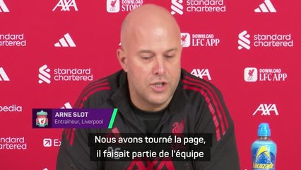 Liverpool - Slot sur l'affaire Salah : “Nous avons tourné la page”