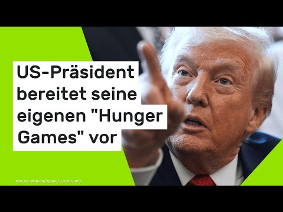 US-Präsident bereitet seine eigenen 'Hunger Games' vor