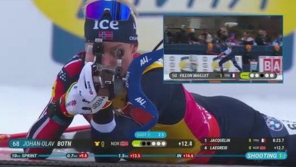 Le résumé du sprint du Grand-Bornand - Biathlon - Coupe du monde (H)