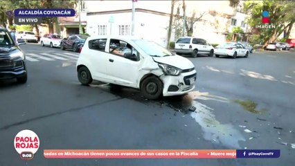Choque deja dos lesionados en el centro de Coyoacán | DPC con Paola Rojas